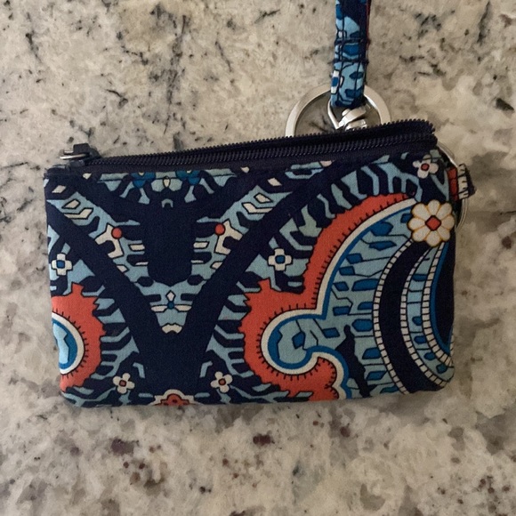 Vera Bradley Wristlet and Key chain - Picture 2 of 3